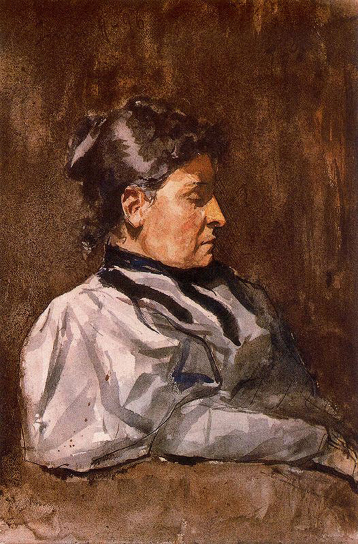 Picasso Artist's mother 1896